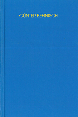 Cover: Günter Behnisch