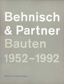 Cover: Behnisch & Partner